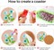 8 Pcs Diamond Art Coasters with Holder, Flower DIY Diamond Painting Kits for Adults Beginners, Small Mandala Floral Gem Art Coasters with Cork Base, Creative Arts and Crafts Gift Set